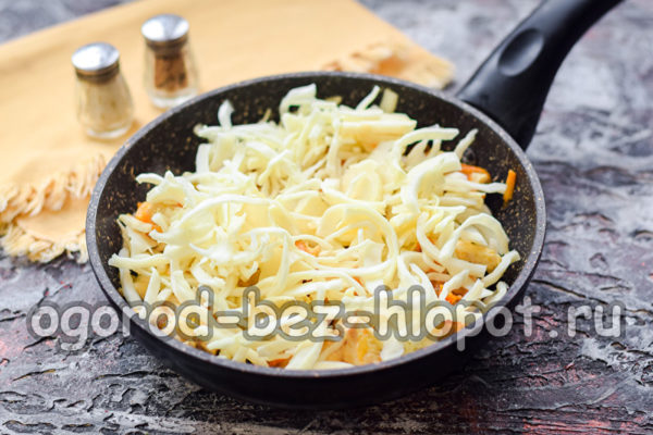 양배추를 추가하다