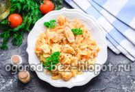 닭고기와 함께 끓인 양배추