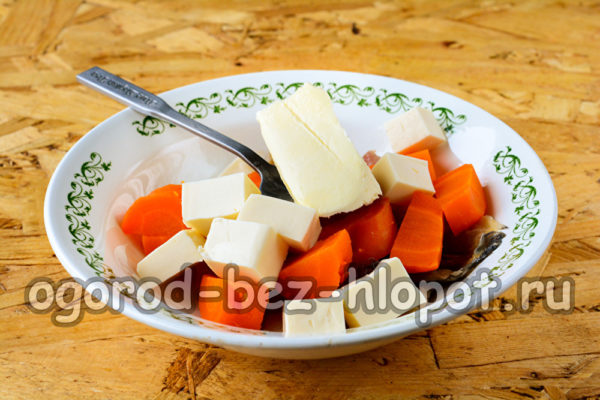 버터와 치즈를 추가하세요