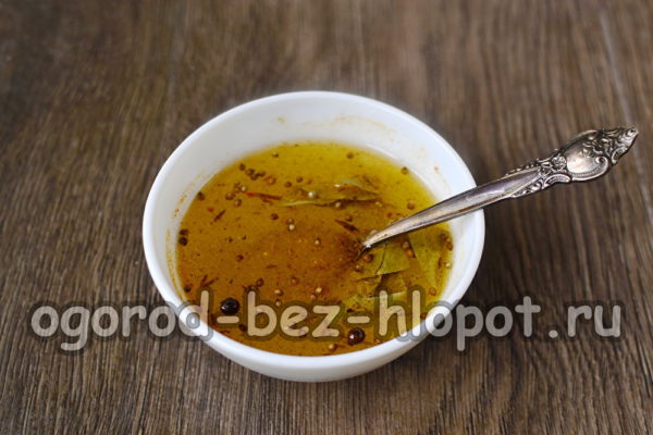 매리네이드를 준비하다