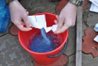 가을철 황산구리 처리