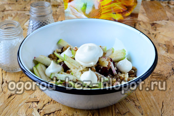 마요네즈를 추가하세요