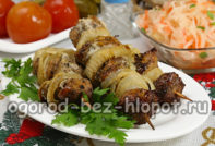 병에 담긴 샤슬릭