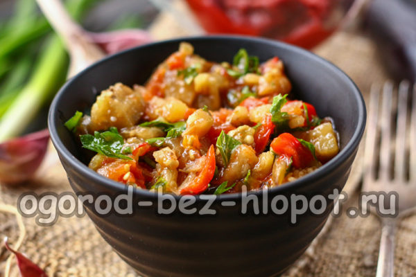 따뜻한 샐러드가 준비되었습니다