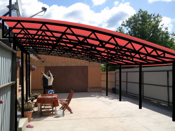 DIY 다차 캐노피