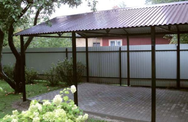 DIY 다차 캐노피