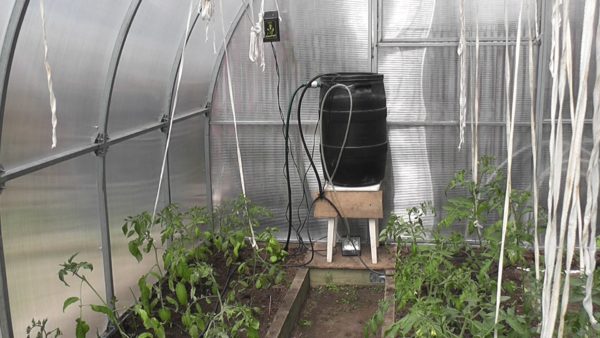 온실용 관개 시스템