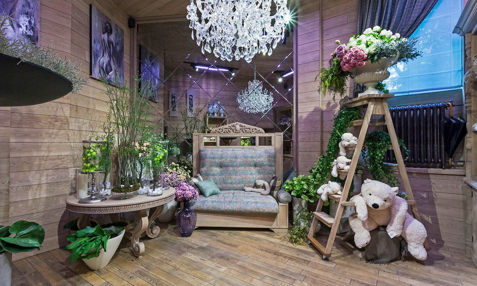 프로방스 스타일의 객실