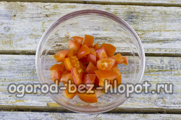 토마토를 다지다