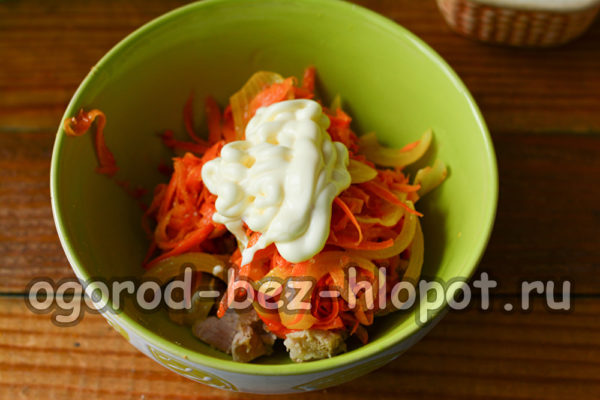 마요네즈로 양념하다