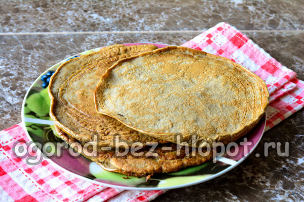 팬케이크를 식히다