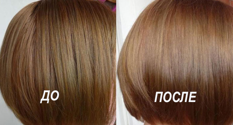 오일을 사용한 결과