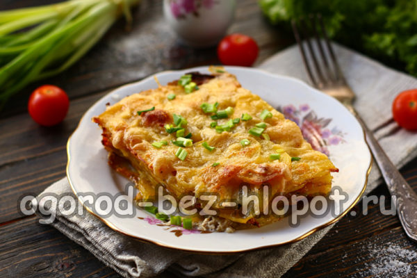 도피네 감자가 준비되었습니다