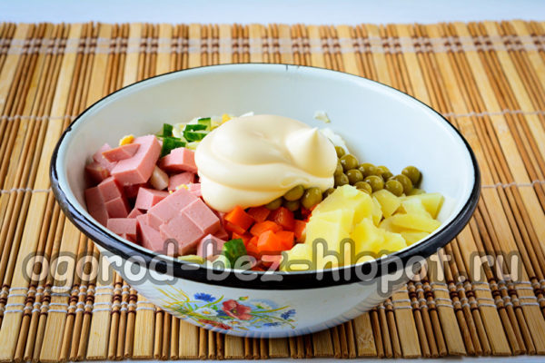 마요네즈로 양념하다