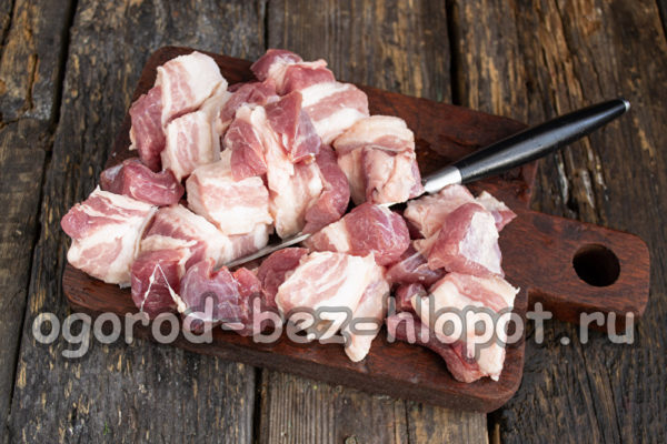 양지머리를 자르다