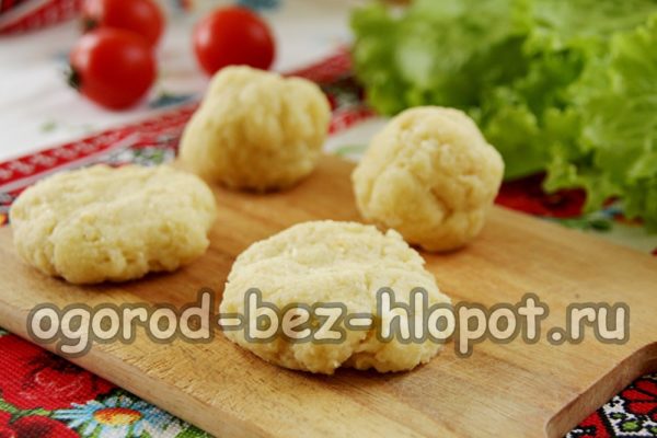 감자 팬케이크를 만들다