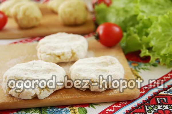 밀가루에 묻히다