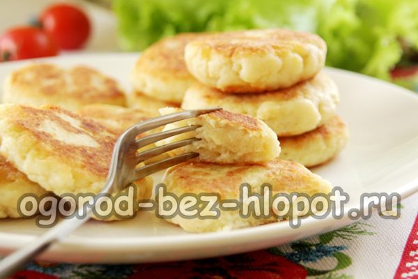 수제 감자 팬케이크