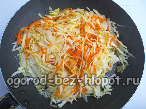 양배추를 꺼내다