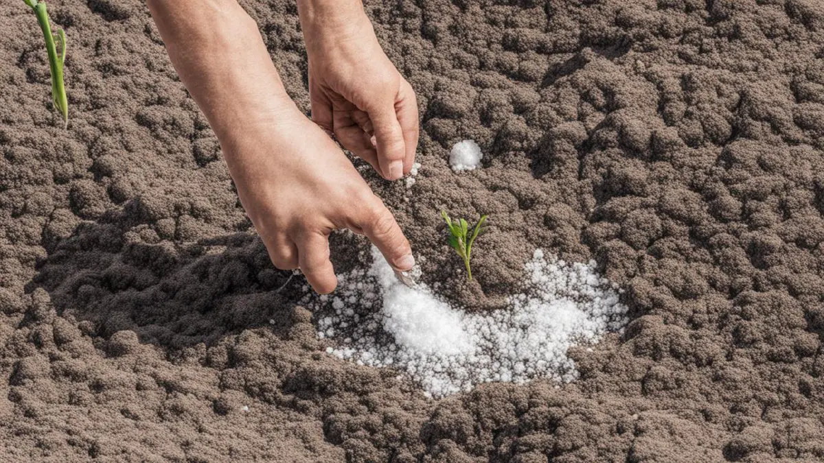 토마토에 소금 비료 주기
