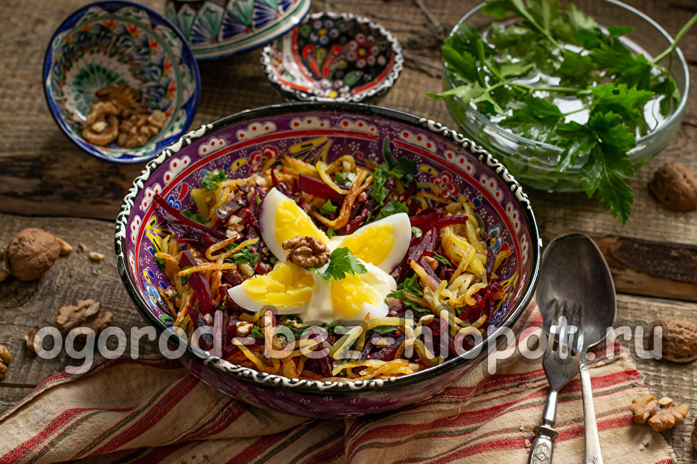 베다나 샐러드 단계별 레시피