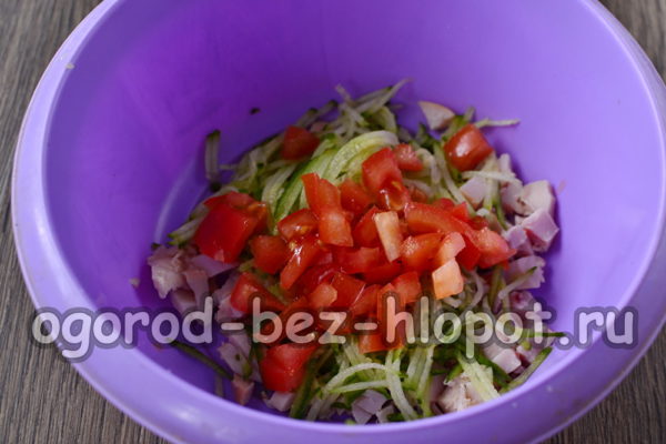 토마토를 다지다