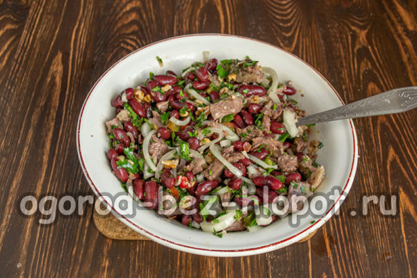 저어서 서빙하다