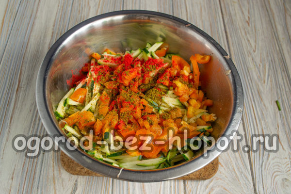 소금, 후추, 허브로 간을 맞추다