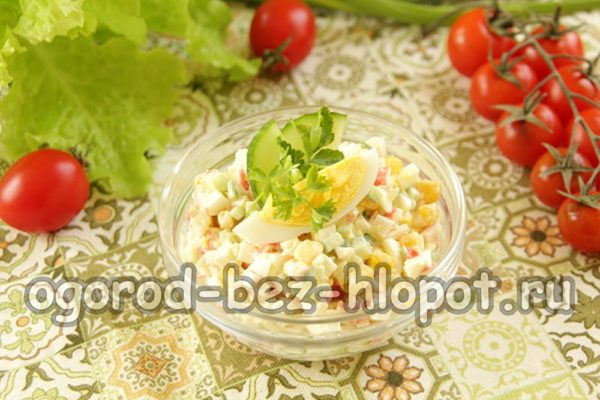 샐러드 그릇에 담다