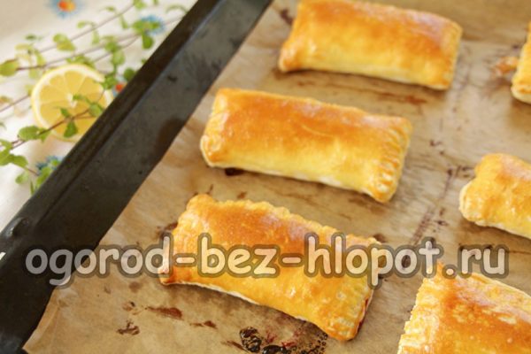 퍼프 페이스트리를 굽다