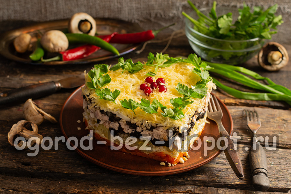 레이어드 스낵 케이크