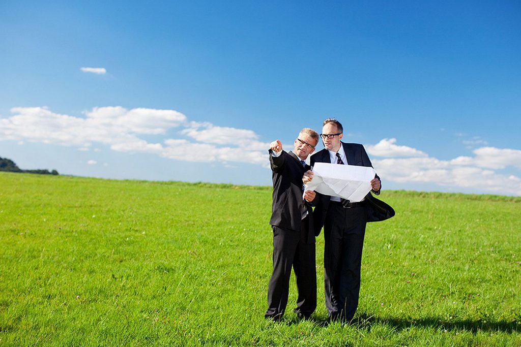 건설용 토지 확보