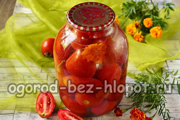 금잔화 토마토 레시피