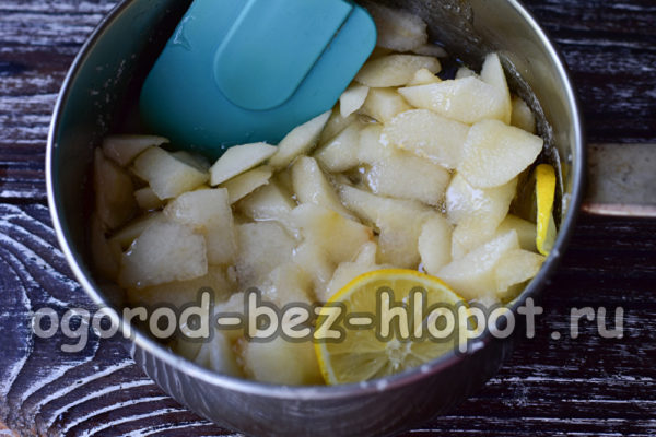 배를 시럽에 담다