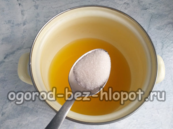 설탕을 첨가하다