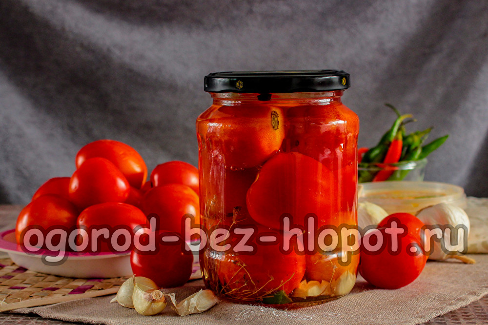 꿀을 곁들인 토마토: 겨울 레시피