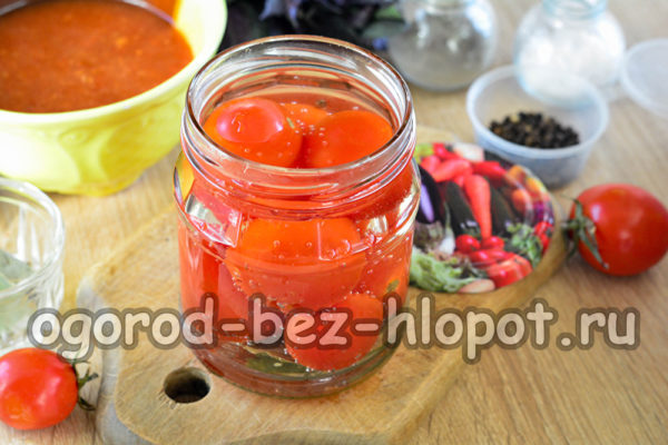 끓는 물을 붓다