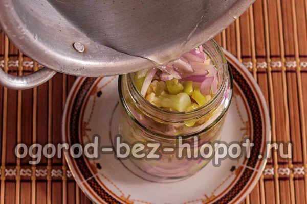 매리네이드를 붓다