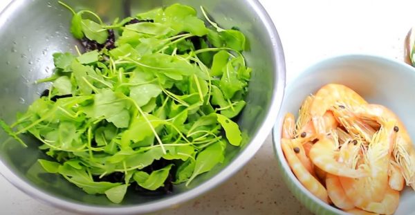 새우와 아루굴라